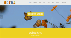 Desktop Screenshot of drustvo-metulj.si